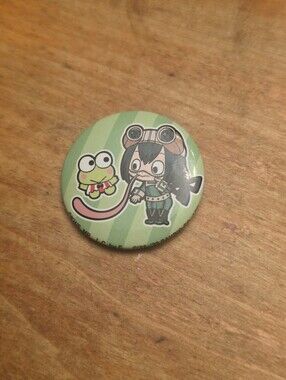 Kerropi x Froppy/Tsuyu Asui MHA My Hero Academia Badge Button Pin